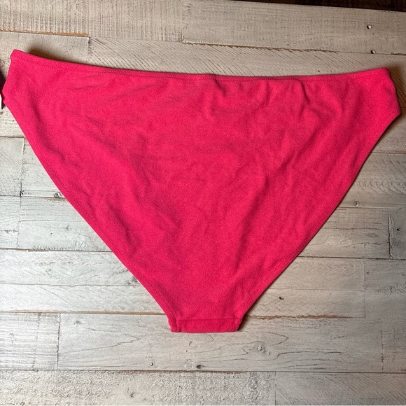 Old Navy Women’s Low-Rise Terry Classic Bikini Swim Bottoms Pink Size 3X - Picture 7 of 13